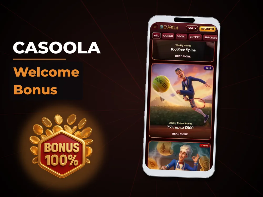 casoola - Welcome Bonus
