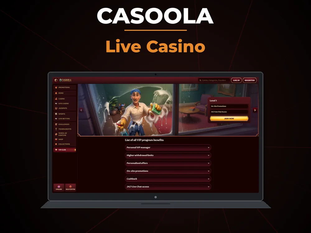 casoola - Live Casino