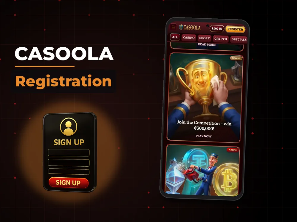 casoola - Registration