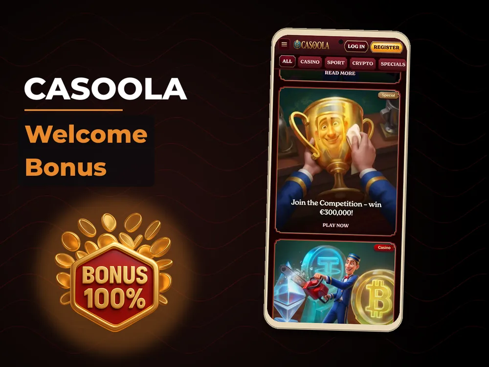 casoola - Welcome Bonus