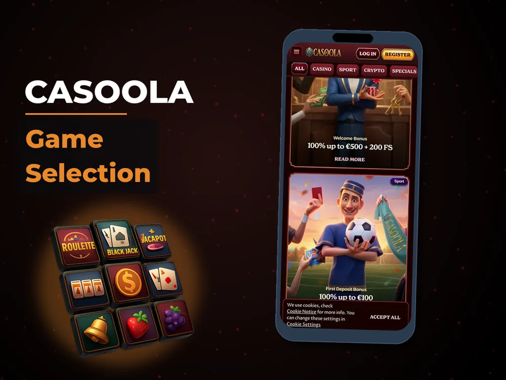 casoola - Game Selection