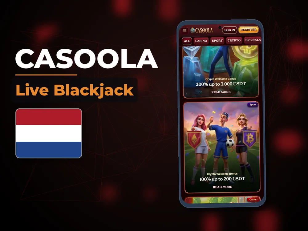 casoola - Live Blackjack
