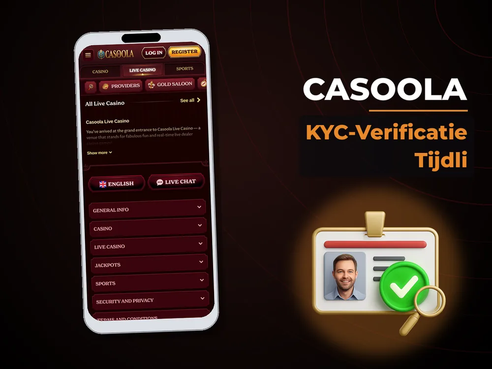 casoola - KYC-Verificatie Tijdli