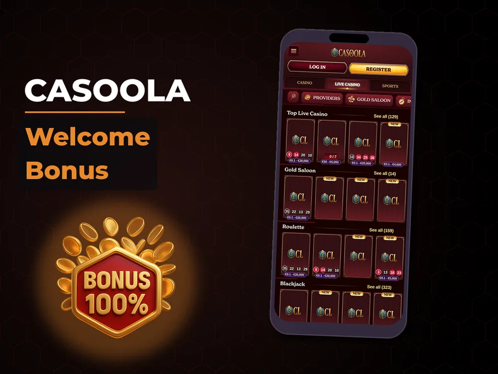 casoola - Welcome Bonus